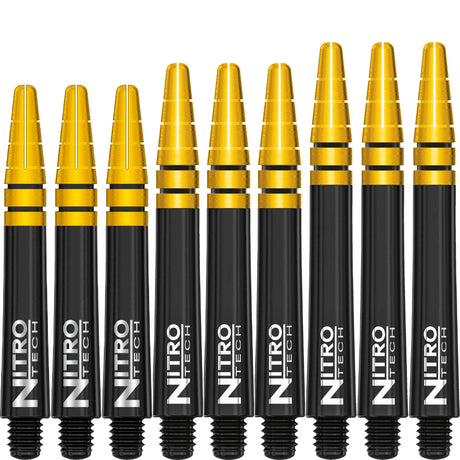 Red Dragon - Nitrotech Black & Gold - Hybrid Dart Shafts -