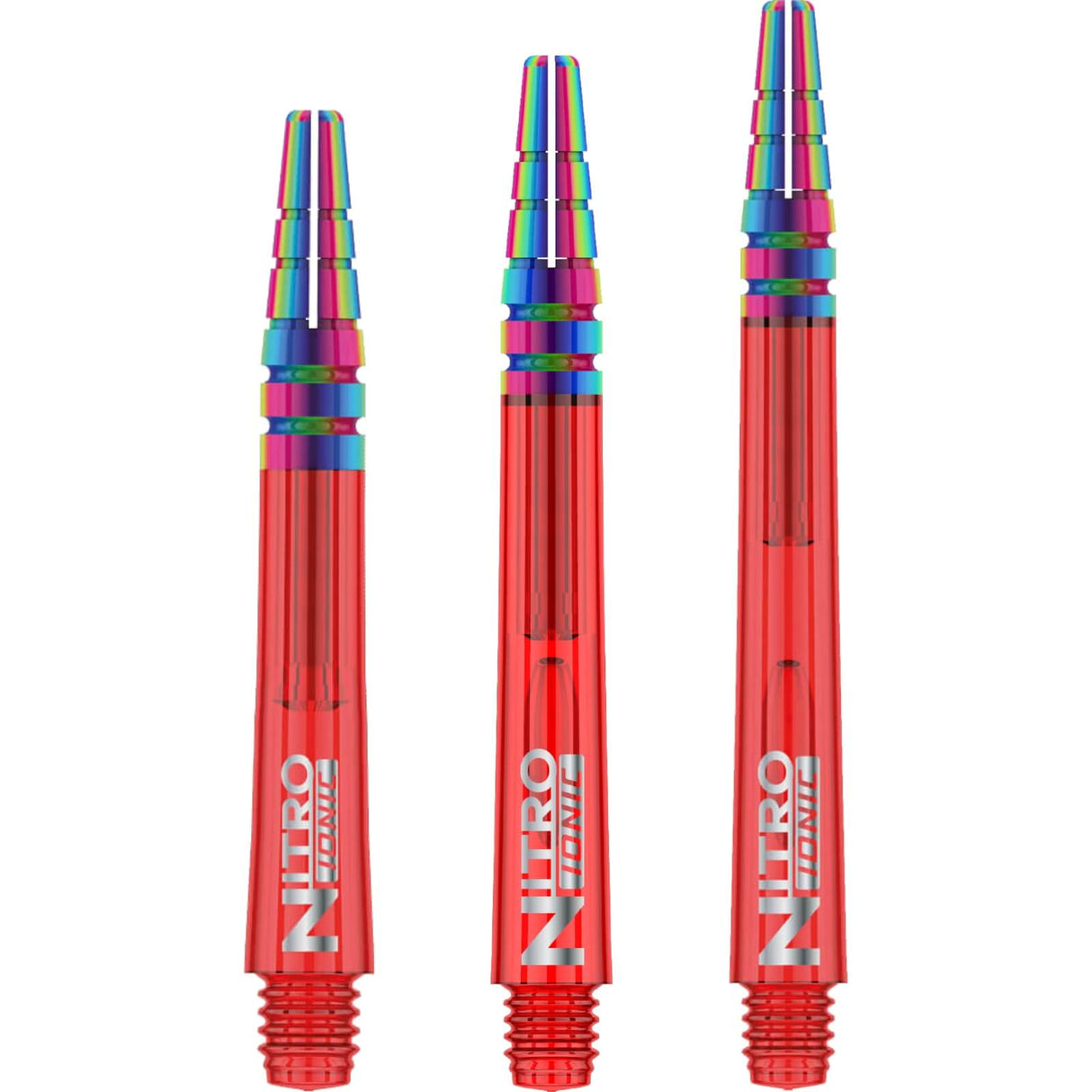 Red Dragon - Nitrotech Ionic - Hybrid Dart Shafts - Short (36mm) / Red