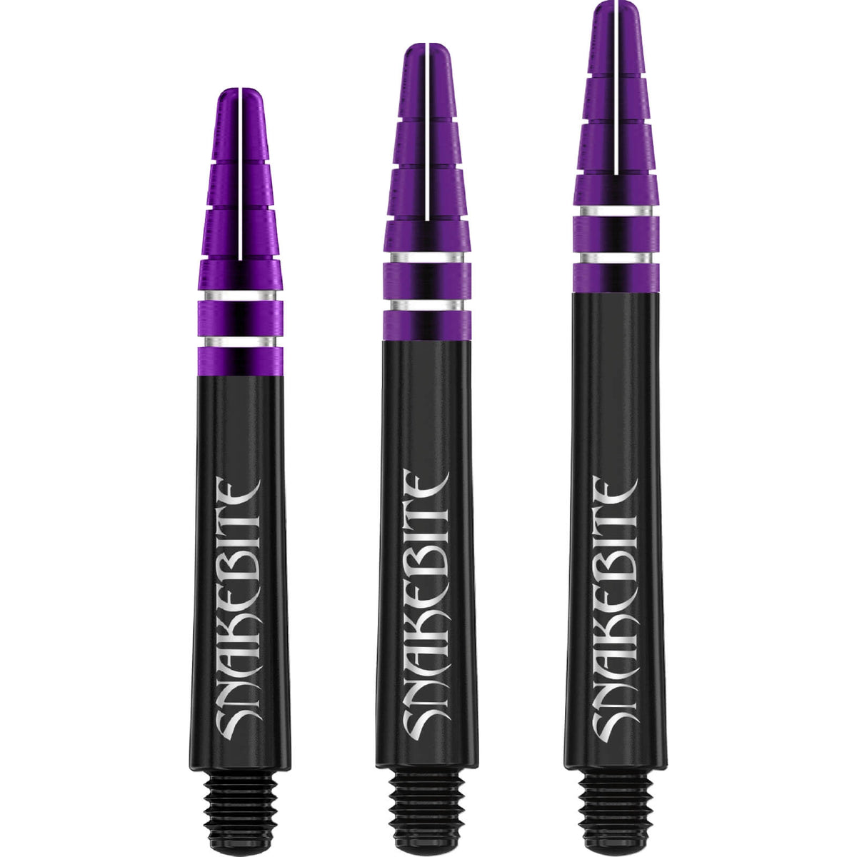 Dart Shafts - Red Dragon - Nitrotech Peter &quot;Snakebite&quot; Wright - Hybrid Dart Shafts Short (36mm) / Black