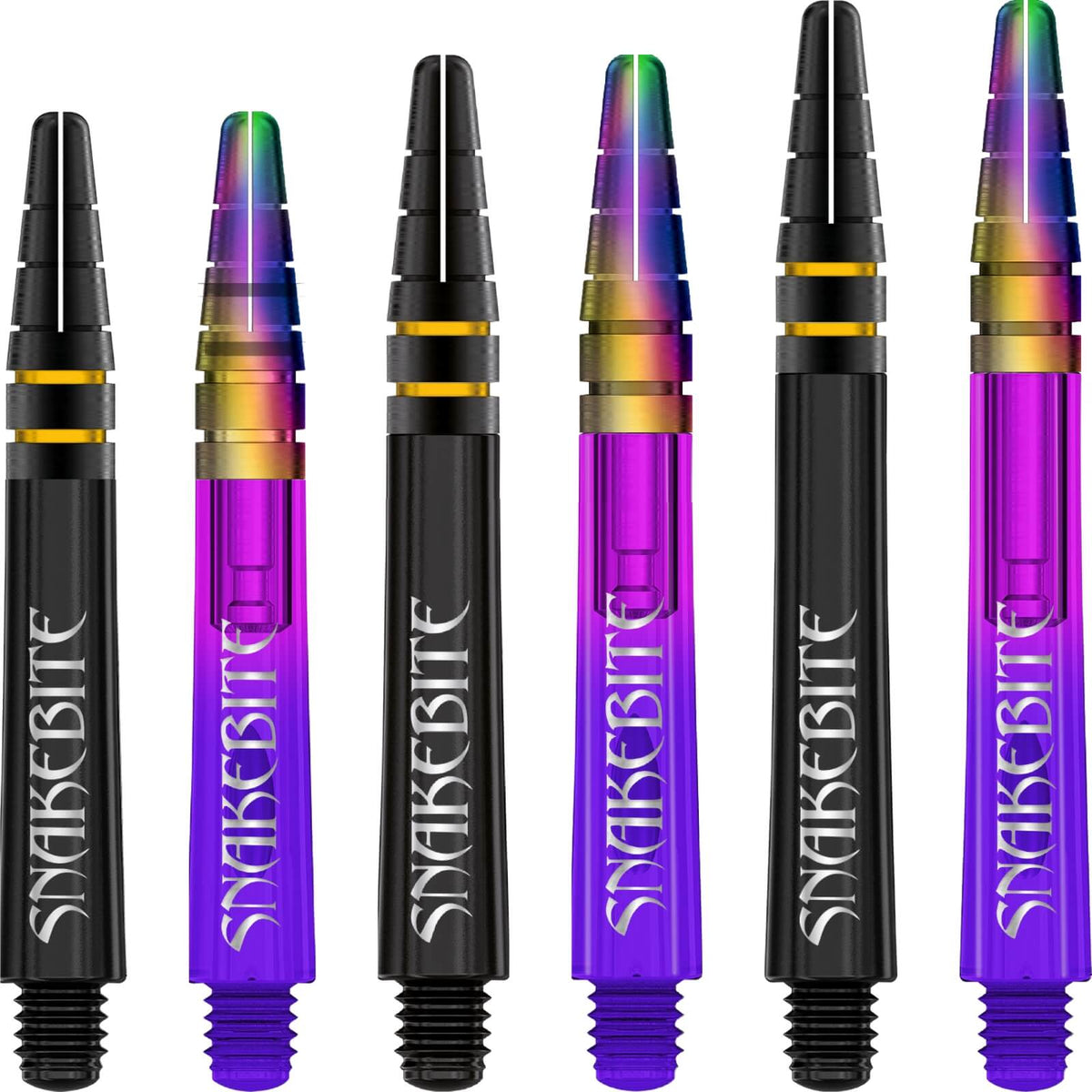 Dart Shafts - Red Dragon - Nitrotech Peter Wright Double World Champion - Hybrid Dart Shafts 