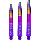 Red Dragon - Nitrotech Peter Wright Double World Champion - Hybrid Dart Shafts - Short (36mm) / Purple