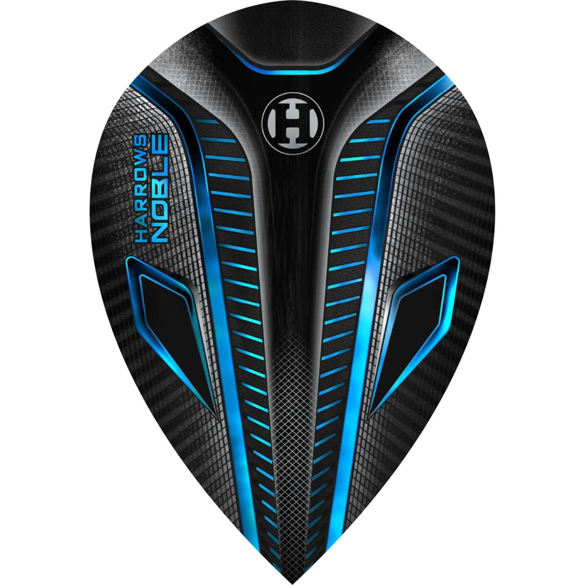 Dart Flights - Harrows - Noble - Pear Dart Flights Aqua