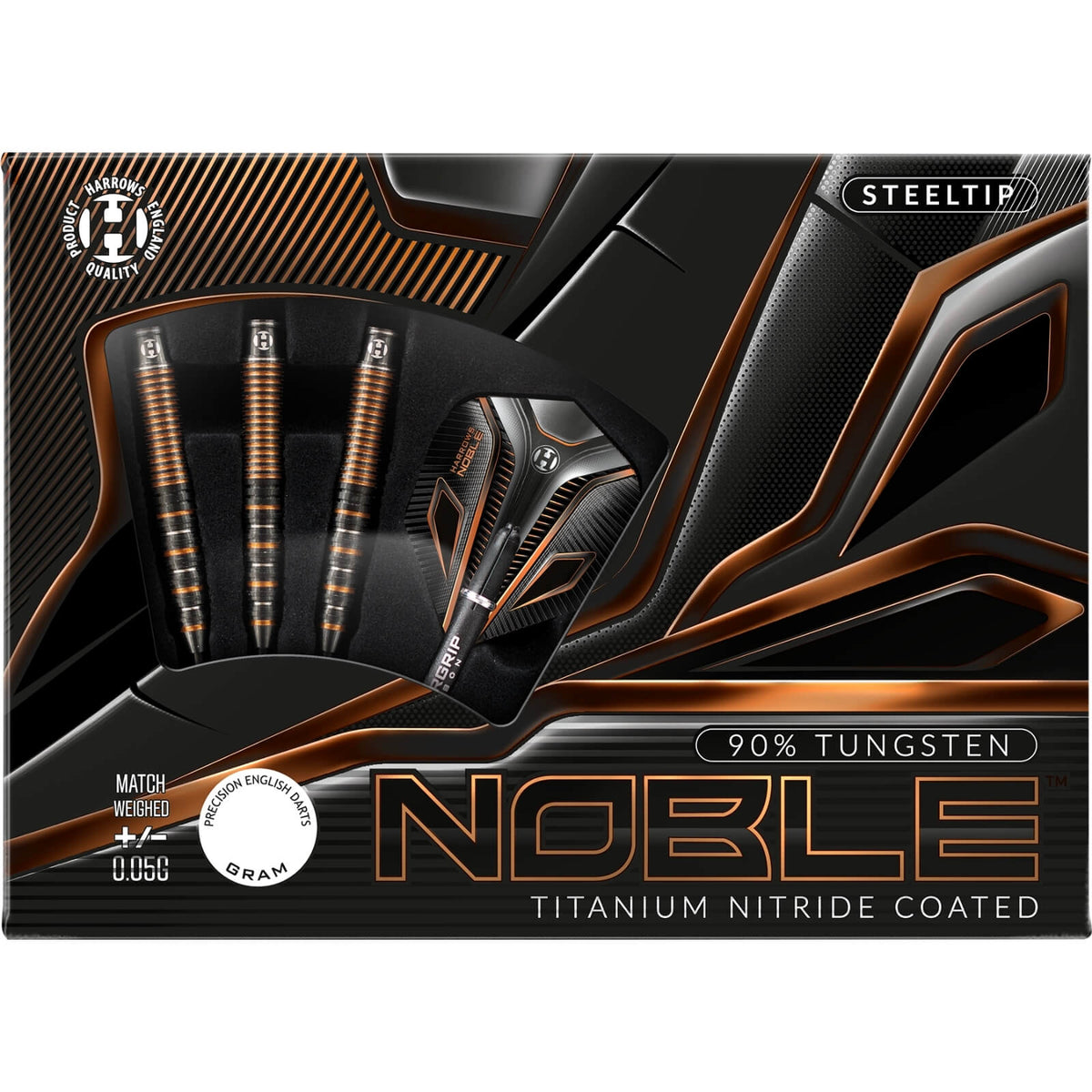 Darts - Harrows - Noble Darts - Steel Tip - 90% Tungsten - 21g 22g 23g 24g 25g 26g 