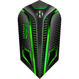 Harrows - Noble - Slim Dart Flights - Green