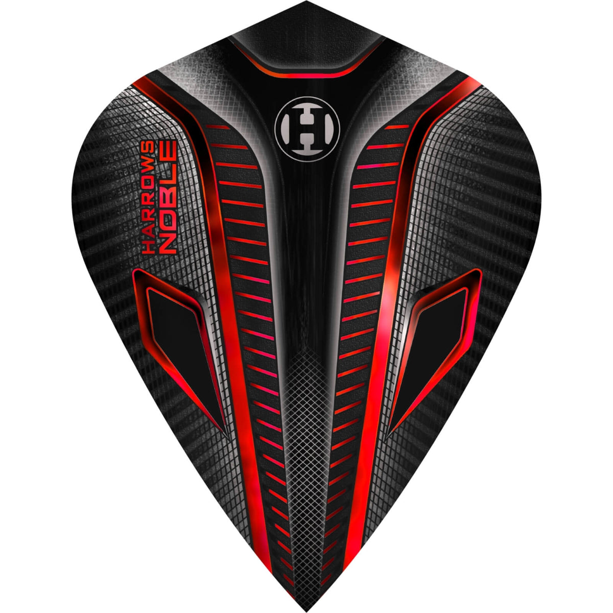Dart Flights - Harrows - Noble - Kite Dart Flights Red