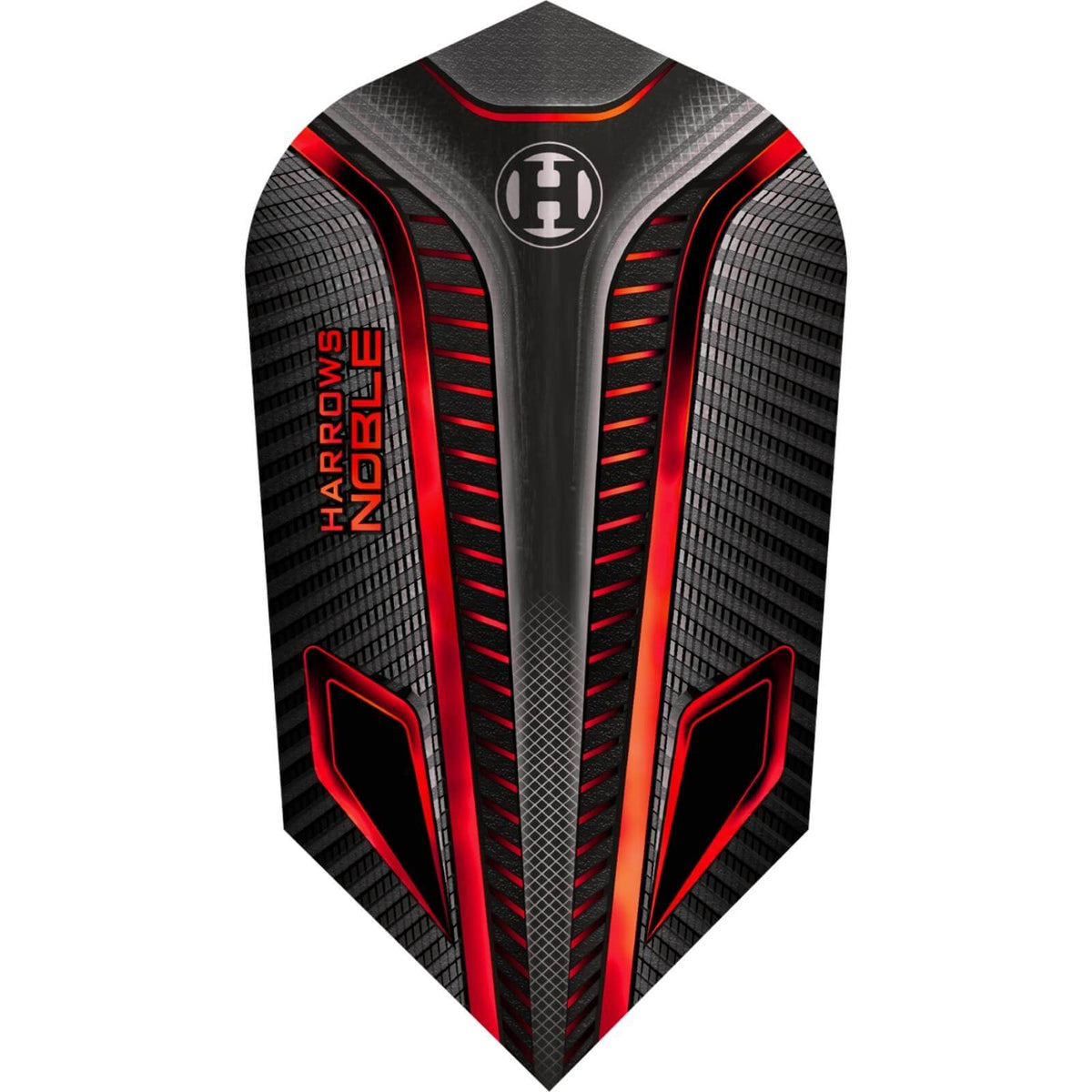 Dart Flights - Harrows - Noble - Slim Dart Flights Red