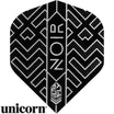 Unicorn - Noir - Big Wing Dart Flights - Abstract