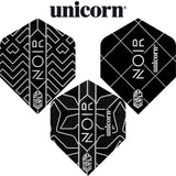 Unicorn - Noir - Standard Dart Flights -