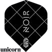 Unicorn - Noir - Big Wing Dart Flights - Dot