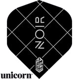Unicorn - Noir - Big Wing Dart Flights - Dot