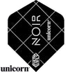 Unicorn - Noir - Standard Dart Flights - Dot