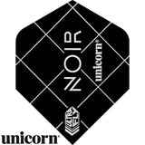 Unicorn - Noir - Standard Dart Flights - Dot