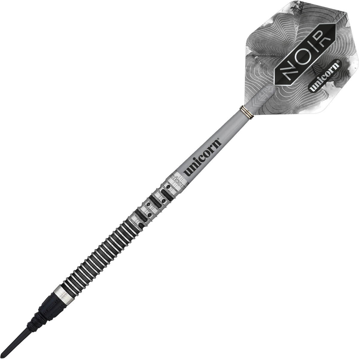 Darts - Unicorn - Gary Anderson Noir Phase 5 Darts - Soft Tip - 90% Tungsten - 18g 20g 