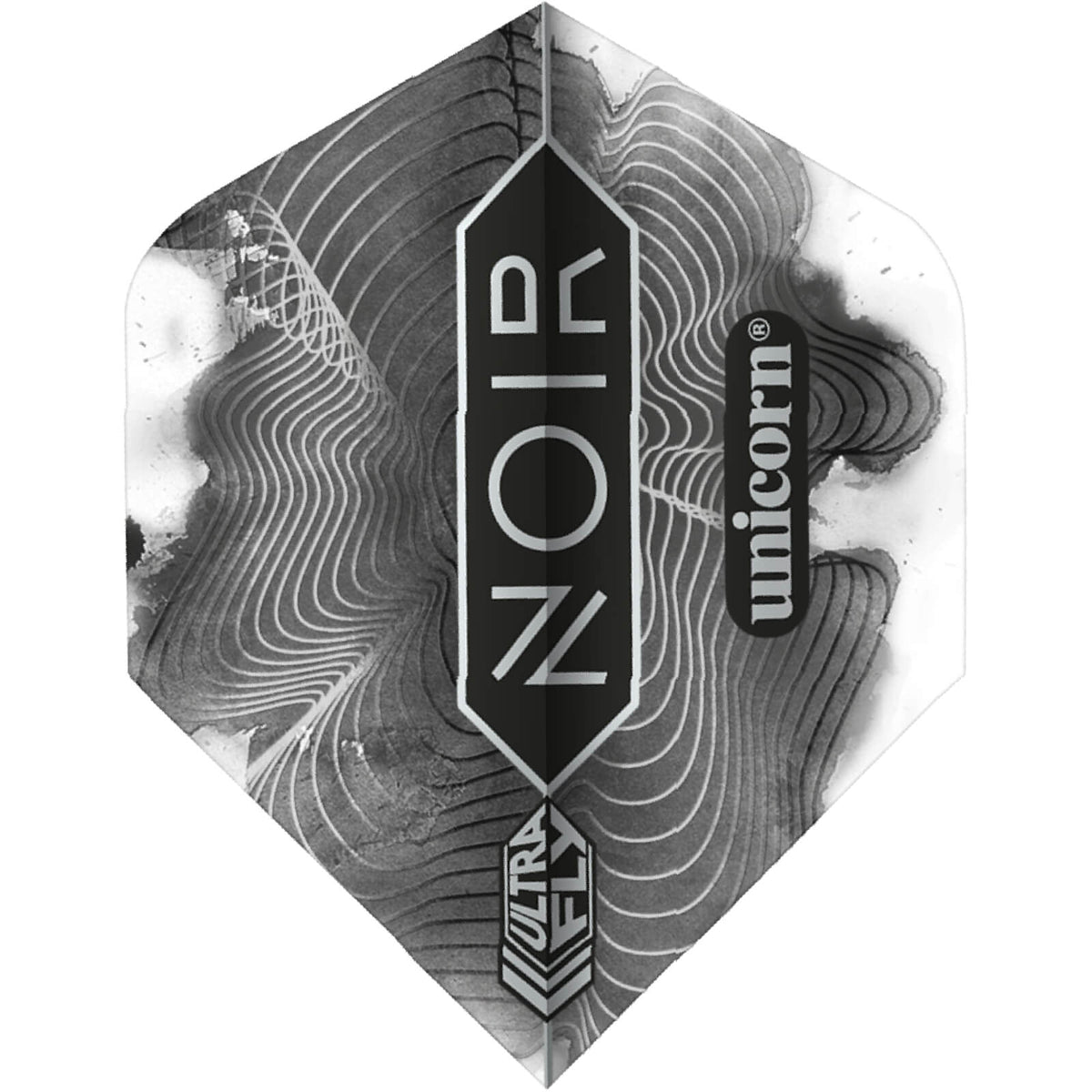 Dart Flights - Unicorn - Ultrafly Noir Organic Dart Flights Standard