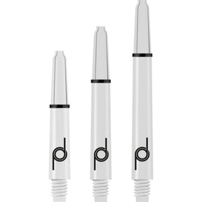 Performance Darts - Performance Grip Nylon Dart Shafts - Short (36mm) / White