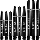 Loxley - Nylon Dart Shafts - Short (34mm) / Black