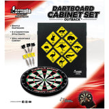 Formula Sports - Outback Dartboard & Cabinet Set -