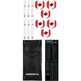 Designa - Patriot-X Darts - Canada - 90% Tungsten - 22g 24g -