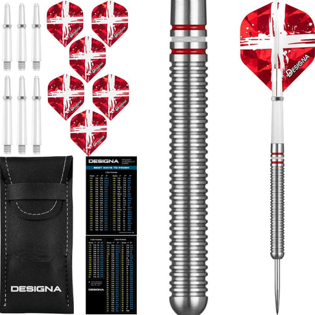Designa - Patriot-X Darts - Denmark - 90% Tungsten - 22g 24g -