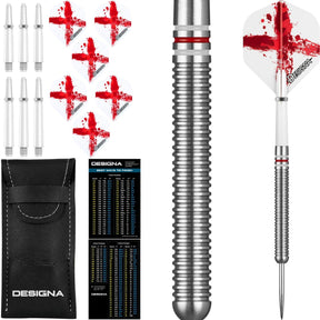 Designa - Patriot-X Darts - England - 90% Tungsten - 22g 24g -