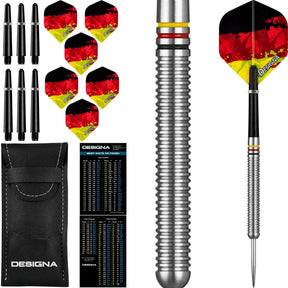 Designa - Patriot-X Darts - Germany - 90% Tungsten - 22g 24g -