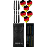 Designa - Patriot-X Darts - Germany - 90% Tungsten - 22g 24g -