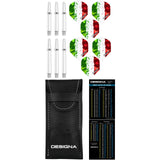 Designa - Patriot-X Darts - Italy - 90% Tungsten - 22g 24g -