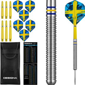 Designa - Patriot-X Darts - Sweden - 90% Tungsten - 22g 24g -