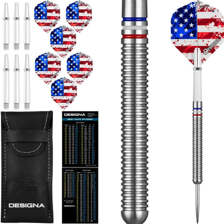 Designa - Patriot-X Darts - USA - 90% Tungsten - 22g 24g -