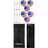 Designa - Patriot-X Darts - USA - 90% Tungsten - 22g 24g -