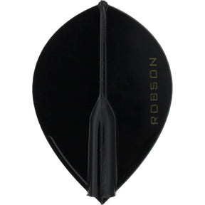 Robson - Plus - Pear Dart Flights - Black
