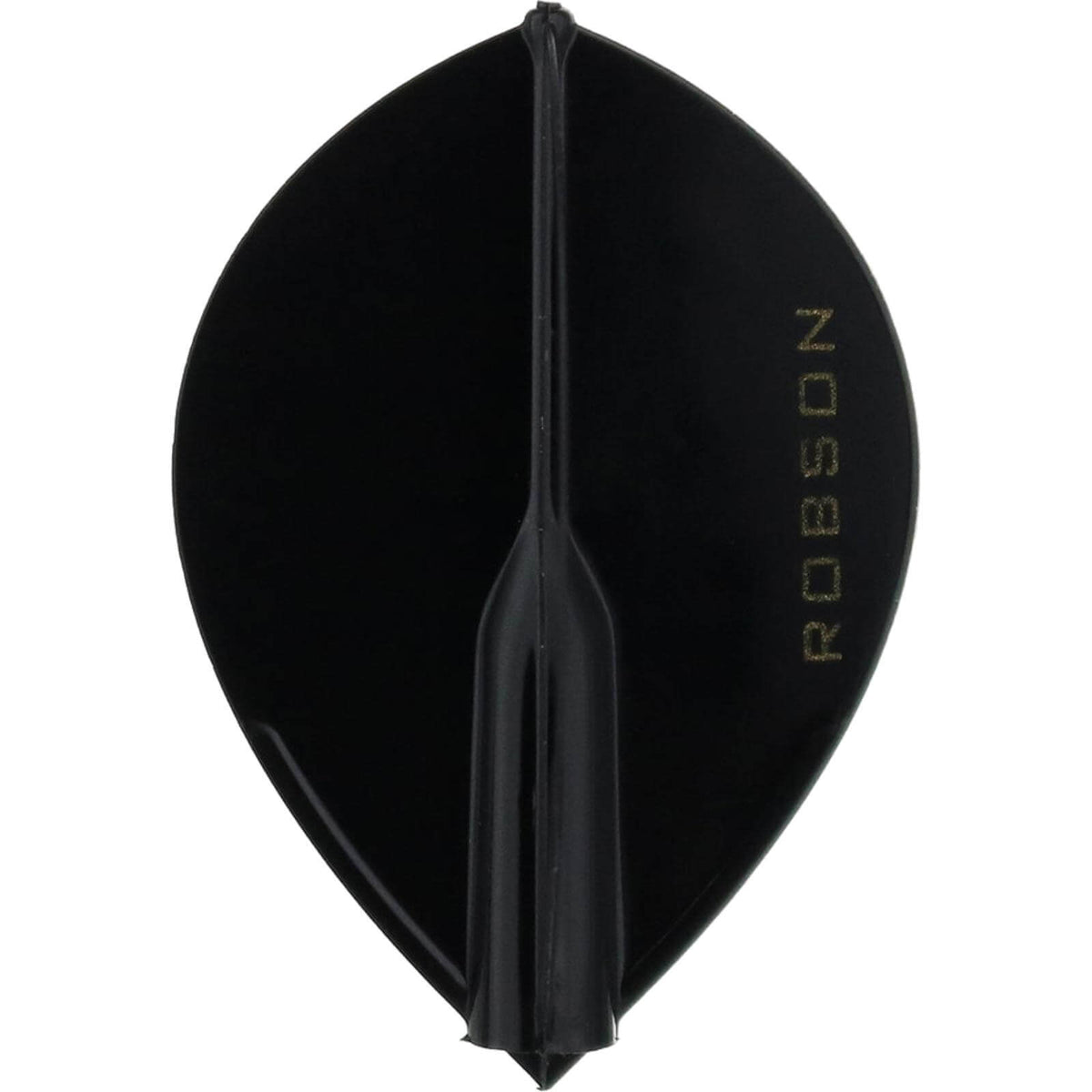 Dart Flights - Robson - Plus - Pear Dart Flights Black