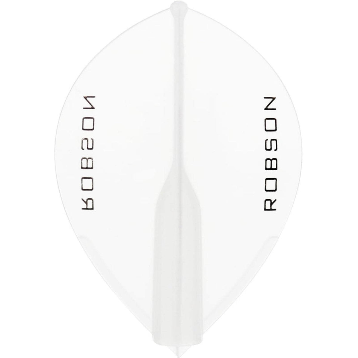 Dart Flights - Robson - Plus - Pear Dart Flights Clear
