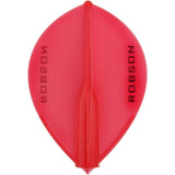 Robson - Plus - Pear Dart Flights - Red