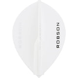 Robson - Plus - Pear Dart Flights - White