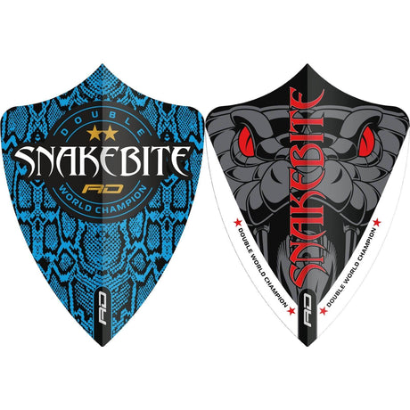 Red Dragon - Hardcore Peter Wright Double World Champion - Freestyle Dart Flights -