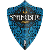 Red Dragon - Hardcore Peter Wright Double World Champion - Freestyle Dart Flights - Blue Skin