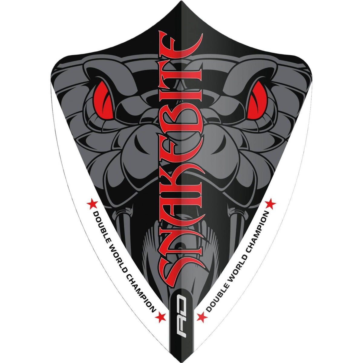 Dart Flights - Red Dragon - Hardcore Peter Wright Double World Champion - Freestyle Dart Flights Red Eyes