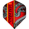 Red Dragon - Hardcore Peter Wright Double World Champion - Big Wing Dart Flights - Red Snake