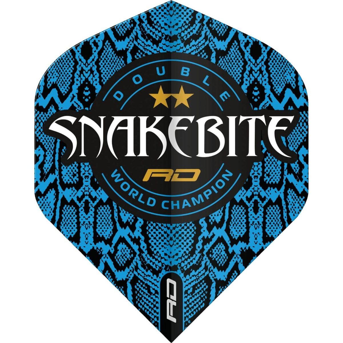 Dart Flights - Red Dragon - Hardcore Peter Wright Double World Champion - Big Wing Dart Flights Snakeskin