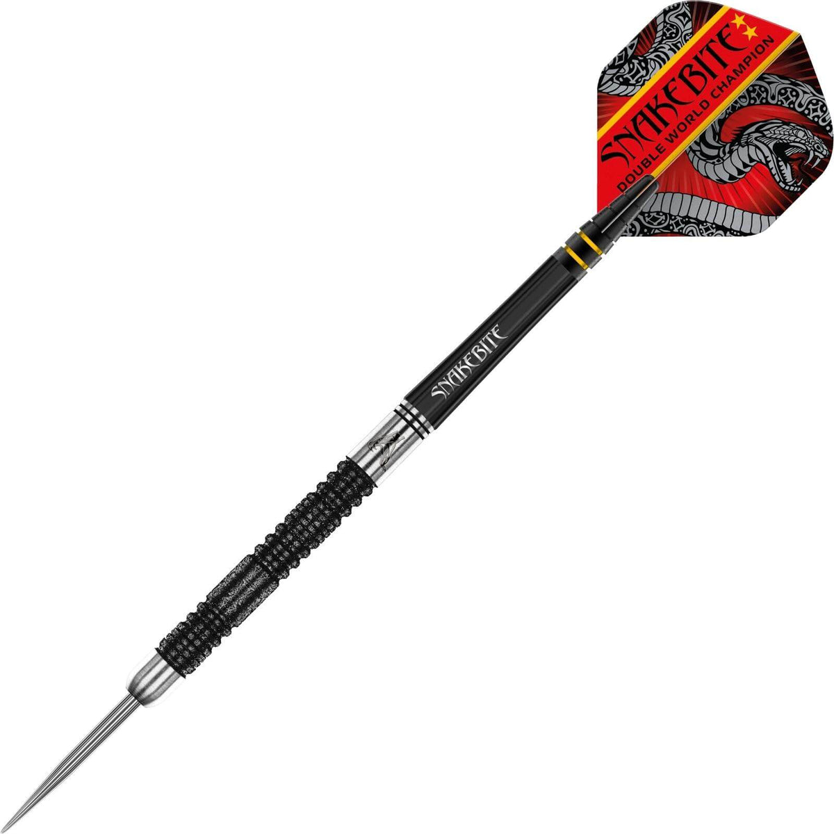 Darts - Red Dragon - Peter Wright Double World Champion Special Edition Darts - Black - Steel Tip - 85% Tungsten - 20g 22g 24g 