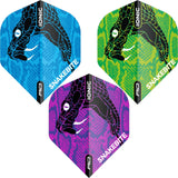 Red Dragon - Ionic Peter Wright Snake Head - Big Wing Dart Flights -