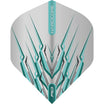 Red Dragon - Hardcore Peter Wright Mohawk - Big Wing Dart Flights - Aqua
