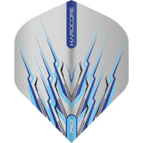 Red Dragon - Hardcore Peter Wright Mohawk - Big Wing Dart Flights - Blue