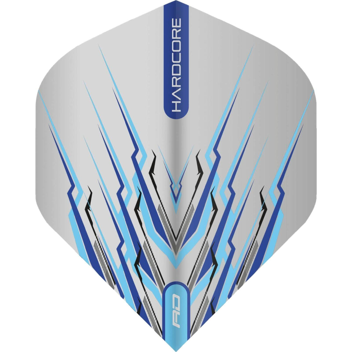 Dart Flights - Red Dragon - Hardcore Peter Wright Mohawk - Big Wing Dart Flights Blue