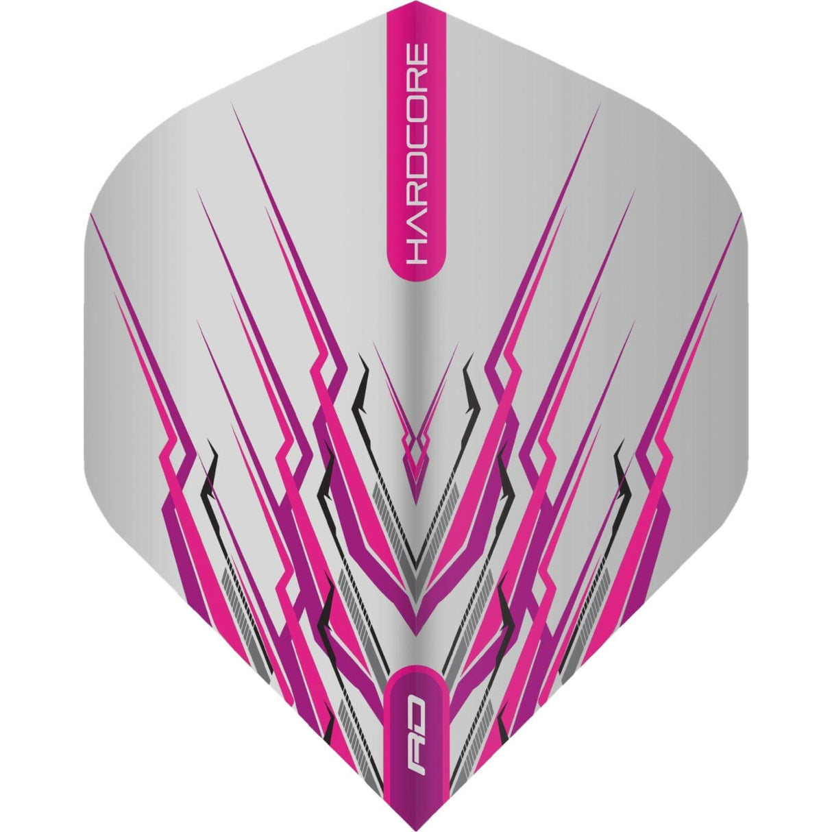 Red Dragon - Hardcore Peter Wright Mohawk - Big Wing Dart Flights - Pink