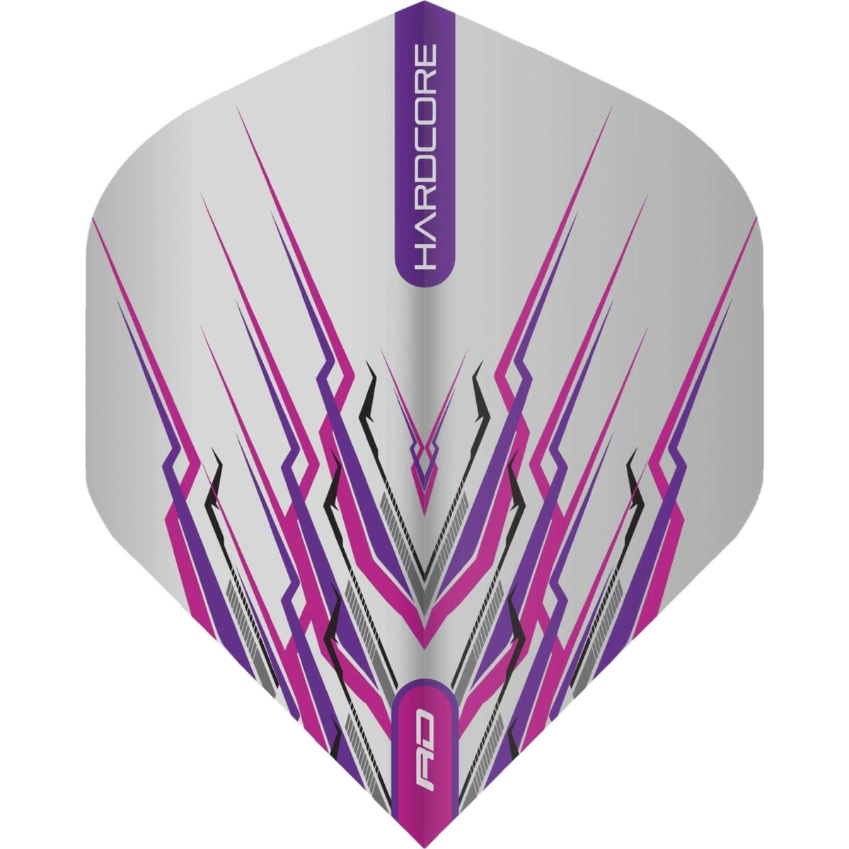 Dart Flights - Red Dragon - Hardcore Peter Wright Mohawk - Big Wing Dart Flights Purple