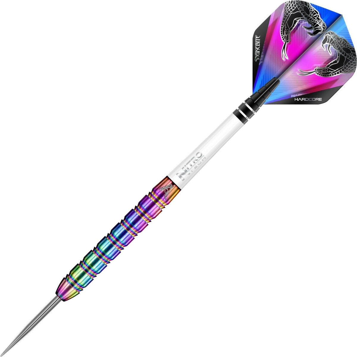 Darts - Red Dragon - Peter Wright Snakebite 1 Darts - Steel Tip - 85% Tungsten - 22g 23g 24g 