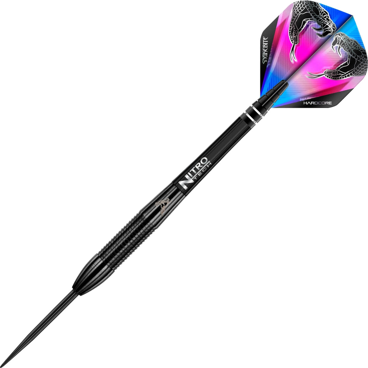 Darts - Red Dragon - Peter Wright Snakebite 3 Darts - Steel Tip - 90% Tungsten - 22g 26g 