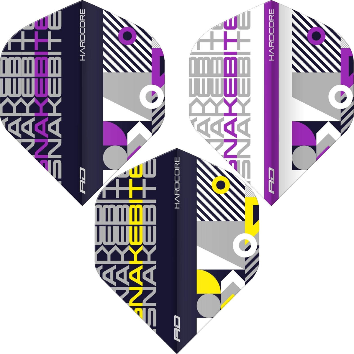 Dart Flights - Red Dragon - Hardcore Peter Wright Stack - Big Wing Dart Flights 